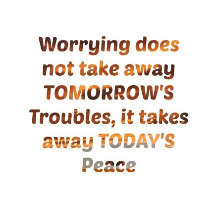 worry and anxiety